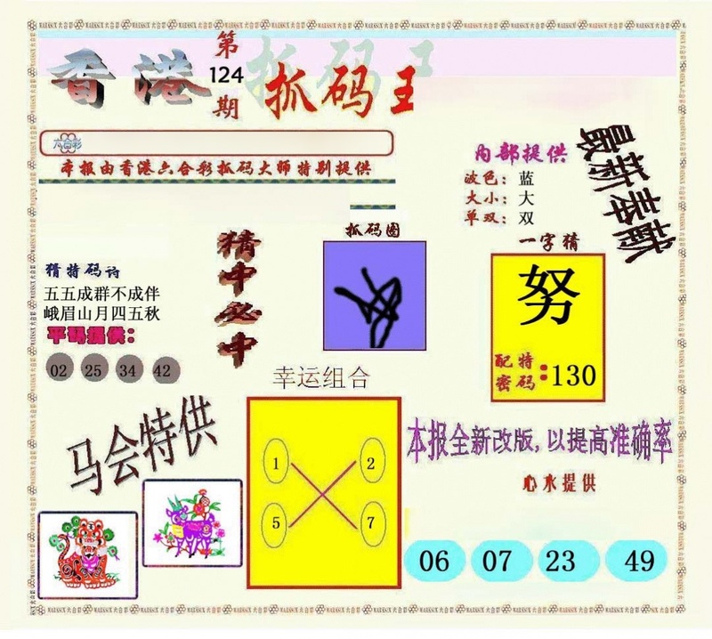 图片如未更新，可能正在上传中，或者开奖日再来看看，不便之处请谅解！